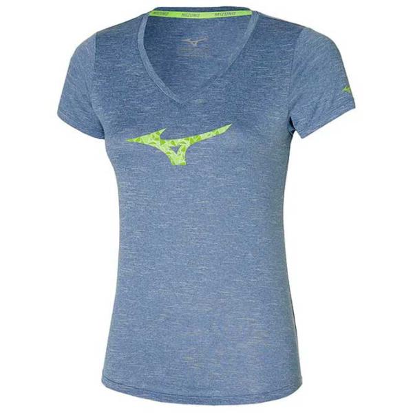 Tricou pentru femei Mizuno J2GA2207 100% poliester/ Light Blue photo 1