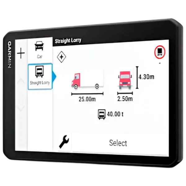 Навигационная система Garmin dēzl™ LGV720 010-02924-15 Европа, Южная Африка/ Black photo 4