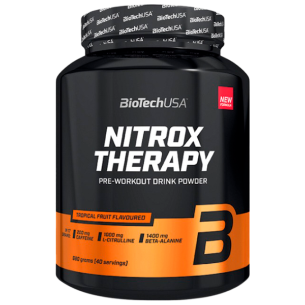 Energizant BioTechUSA Nitrox Therapy (5999076253517) 680 g photo 1 Energizant BioTechUSA Nitrox Therapy (5999076253517) 680 g photo 1