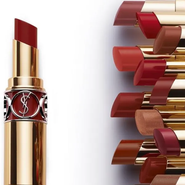 Губная помада Yves Saint Laurent ROUGE VOLUPTE SHINE Stick/ Tangerine photo 5