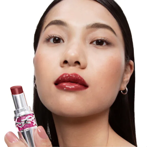 Ruj de buze Yves Saint Laurent ROUGE VOLUPTE CANDY GLAZE Stick/ Raspbbery photo 2 Ruj de buze Yves Saint Laurent ROUGE VOLUPTE CANDY GLAZE Stick/ Raspbbery photo 2