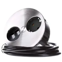 Розетка BACHMANN 931.001 220 В/ Type-E/ Серый