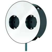 Розетка BACHMANN 931.250 220 - 240 В/ Type-E/ Серый