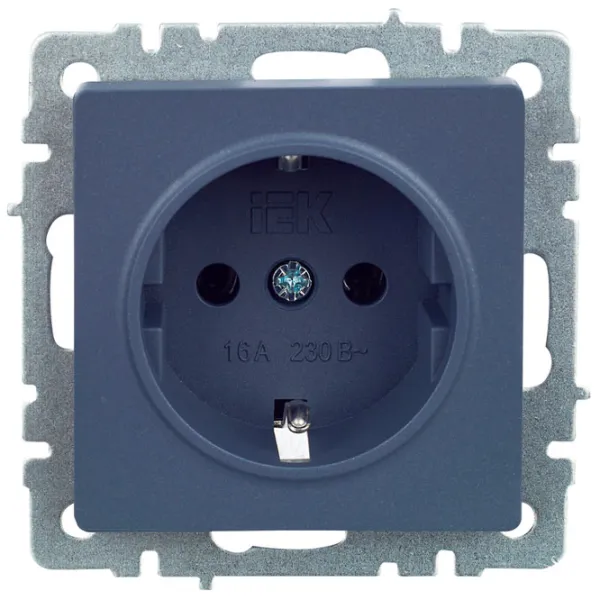 Priză IEK BR-R11-16-K35 230 V/ Type-F/ Sea wave photo 6 Priză IEK BR-R11-16-K35 230 V/ Type-F/ Sea wave photo 6