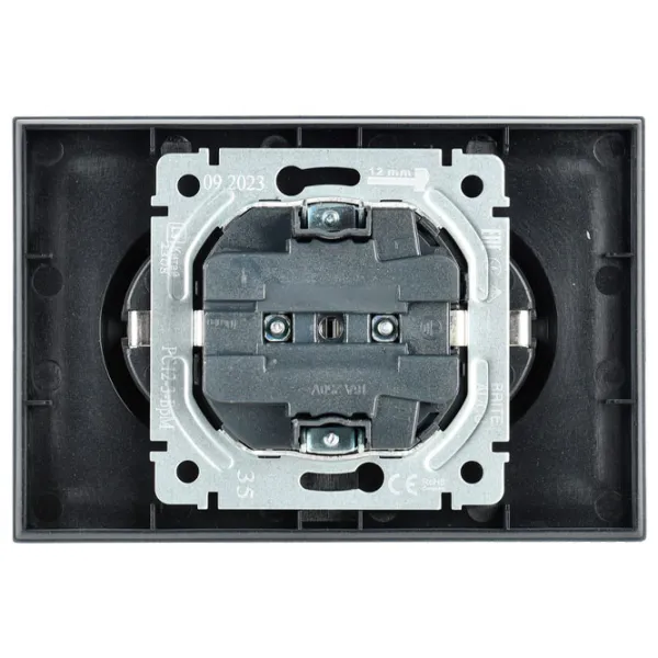 Priză IEK BR-R21-16-K35-F 230 V/ Type-F/ Sea wave photo 6 Priză IEK BR-R21-16-K35-F 230 V/ Type-F/ Sea wave photo 6