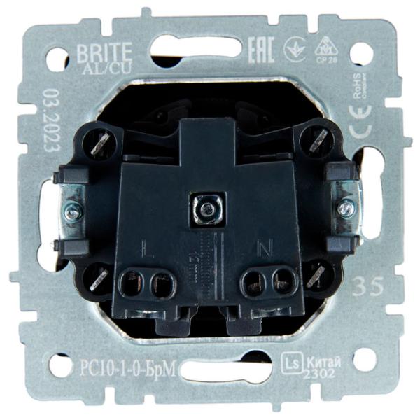 Розетка IEK BR-R10-10-K35 230 В/ Type-F/ Морская волна photo 5 Розетка IEK BR-R10-10-K35 230 В/ Type-F/ Морская волна photo 5