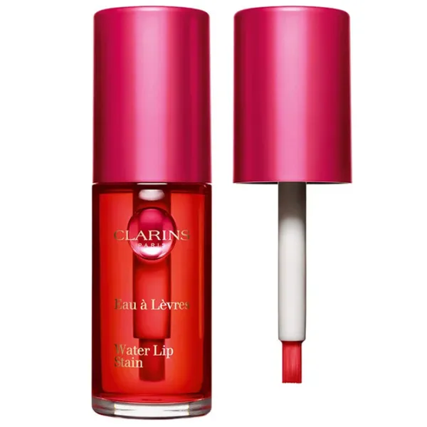 Ruj de buze CLARINS WATER LIP STAIN Stick cu aplicator/ Raspbbery photo 1