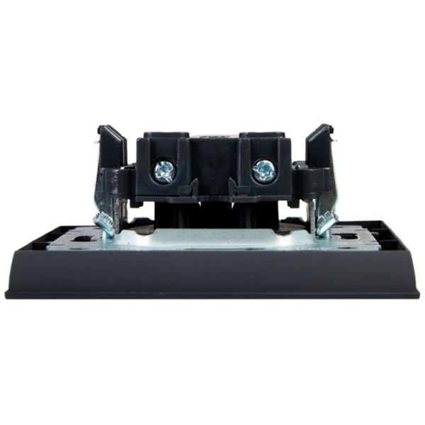 Priză IEK BR-R10-10-K53 230 V/ Type-F/ Graphite photo 3 Priză IEK BR-R10-10-K53 230 V/ Type-F/ Graphite photo 3