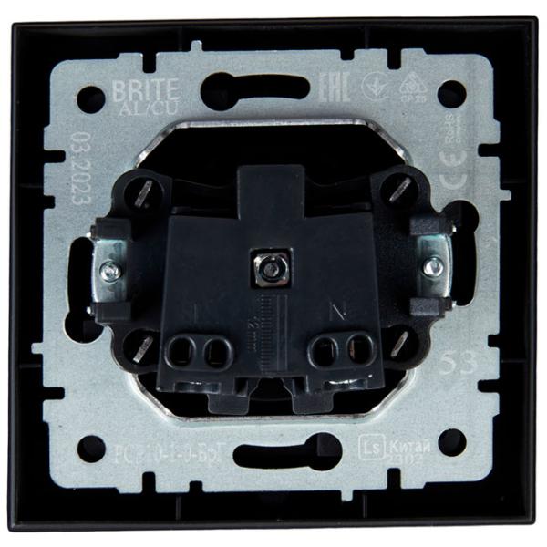 Priză IEK BR-R10-10-K53 230 V/ Type-F/ Graphite photo 4 Priză IEK BR-R10-10-K53 230 V/ Type-F/ Graphite photo 4