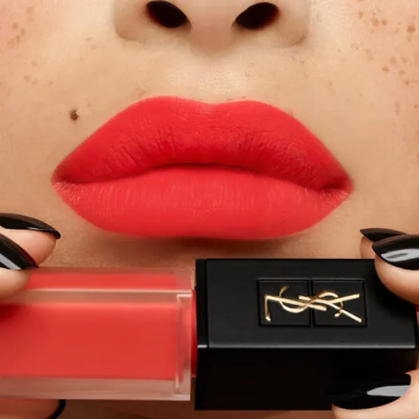 Губная помада Yves Saint Laurent TATOUAGE COUTURE VELVET CREAM Стик с апликатором/ Red Coral photo 2 Губная помада Yves Saint Laurent TATOUAGE COUTURE VELVET CREAM Стик с апликатором/ Red Coral photo 2