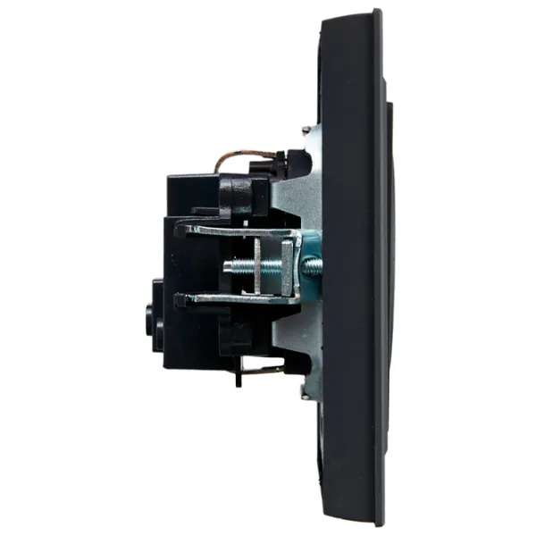 Priză IEK BR-R14-16-K53-F 230 V/ Type-F/ Graphite photo 5 Priză IEK BR-R14-16-K53-F 230 V/ Type-F/ Graphite photo 5