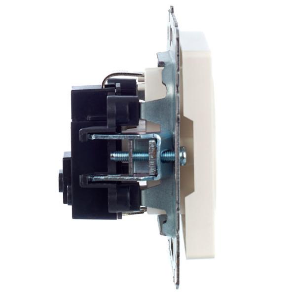 Priză IEK BR-R14-16-K36 230 V/ Type-F/ Pearl photo 3 Priză IEK BR-R14-16-K36 230 V/ Type-F/ Pearl photo 3