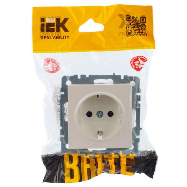 Priză IEK BR-R14-16-K36 230 V/ Type-F/ Pearl photo 5 Priză IEK BR-R14-16-K36 230 V/ Type-F/ Pearl photo 5