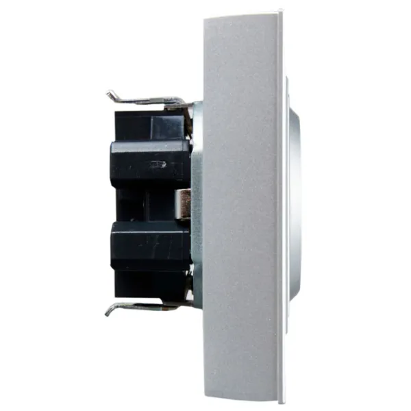 Priză IEK BR-R21-16-K47-F 230 V/ Type-F/ Silver photo 2 Priză IEK BR-R21-16-K47-F 230 V/ Type-F/ Silver photo 2