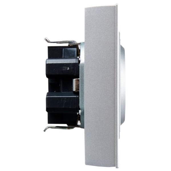 Priză IEK BR-R21-16-K47-F 230 V/ Type-F/ Silver photo 2 Priză IEK BR-R21-16-K47-F 230 V/ Type-F/ Silver photo 2