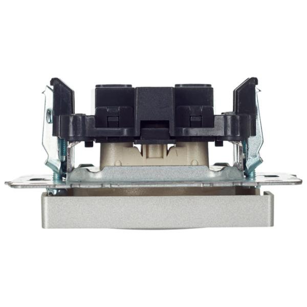 Розетка IEK BR-R10-10-K47 230 В/ Type-F/ Серебристый photo 4 Розетка IEK BR-R10-10-K47 230 В/ Type-F/ Серебристый photo 4