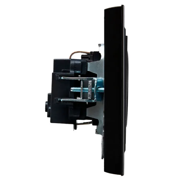Priză IEK BR-R14-16-K02-F 230 V/ Type-F/ Black photo 3 Priză IEK BR-R14-16-K02-F 230 V/ Type-F/ Black photo 3