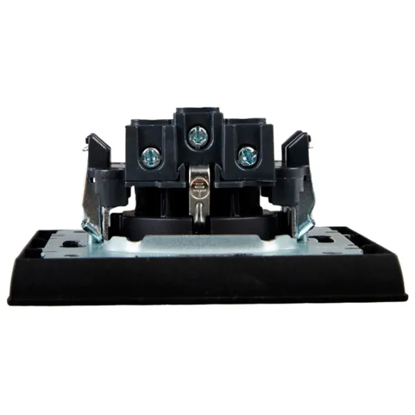 Priză IEK BR-R14-16-K02-F 230 V/ Type-F/ Black photo 4 Priză IEK BR-R14-16-K02-F 230 V/ Type-F/ Black photo 4