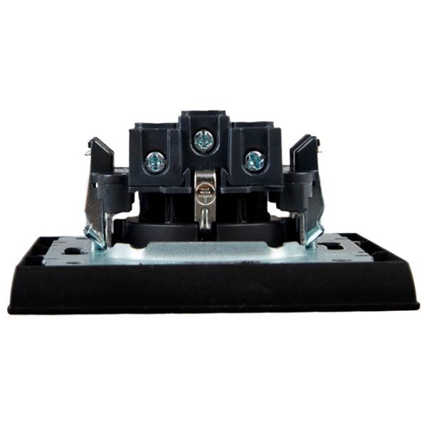 Priză IEK BR-R14-16-K02-F 230 V/ Type-F/ Black photo 4 Priză IEK BR-R14-16-K02-F 230 V/ Type-F/ Black photo 4