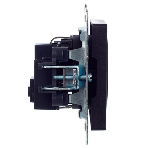 Priză IEK BR-R14-16-K02 230 V/ Type-F/ Black photo 3 Priză IEK BR-R14-16-K02 230 V/ Type-F/ Black photo 3