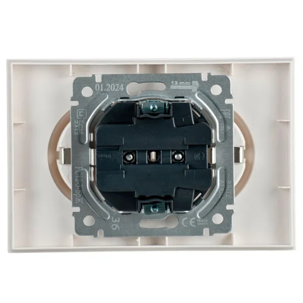 Priză IEK BR-R21-16-K36-F 230 V/ Type-F/ Pearl photo 6 Priză IEK BR-R21-16-K36-F 230 V/ Type-F/ Pearl photo 6