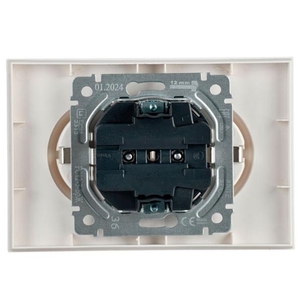 Priză IEK BR-R21-16-K36-F 230 V/ Type-F/ Pearl photo 6 Priză IEK BR-R21-16-K36-F 230 V/ Type-F/ Pearl photo 6