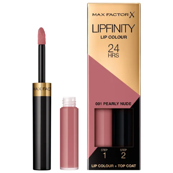 Губная помада Max Factor NEW LIPFINITY LIQUID LIPSTICK Стик с апликатором/ Pearly Pink photo 1 Губная помада Max Factor NEW LIPFINITY LIQUID LIPSTICK Стик с апликатором/ Pearly Pink photo 1