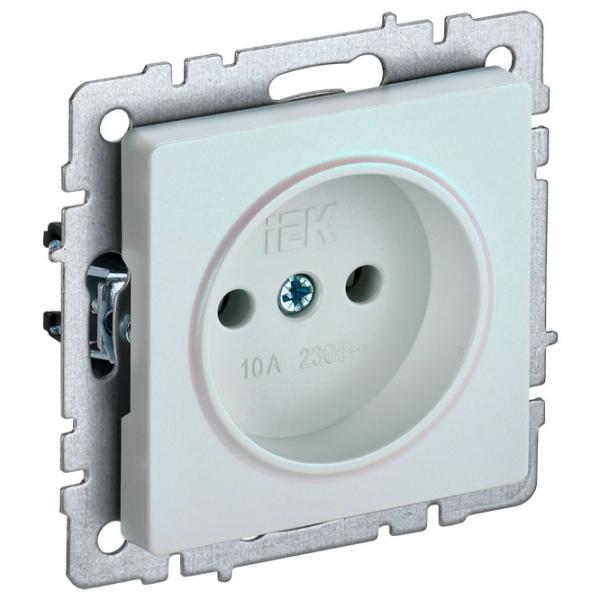 Priză IEK BR-R10-10-K36 230 V/ Type-F/ Pearl photo 1 Priză IEK BR-R10-10-K36 230 V/ Type-F/ Pearl photo 1
