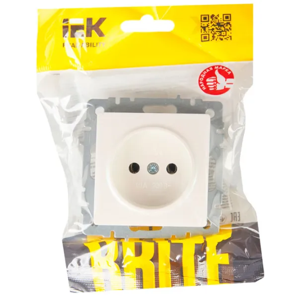 Priză IEK BR-R10-10-K36 230 V/ Type-F/ Pearl photo 4 Priză IEK BR-R10-10-K36 230 V/ Type-F/ Pearl photo 4