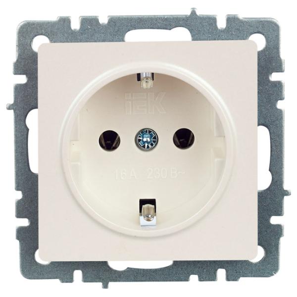 Priză IEK BR-R11-16-K36 230 V/ Type-F/ Pearl photo 3 Priză IEK BR-R11-16-K36 230 V/ Type-F/ Pearl photo 3