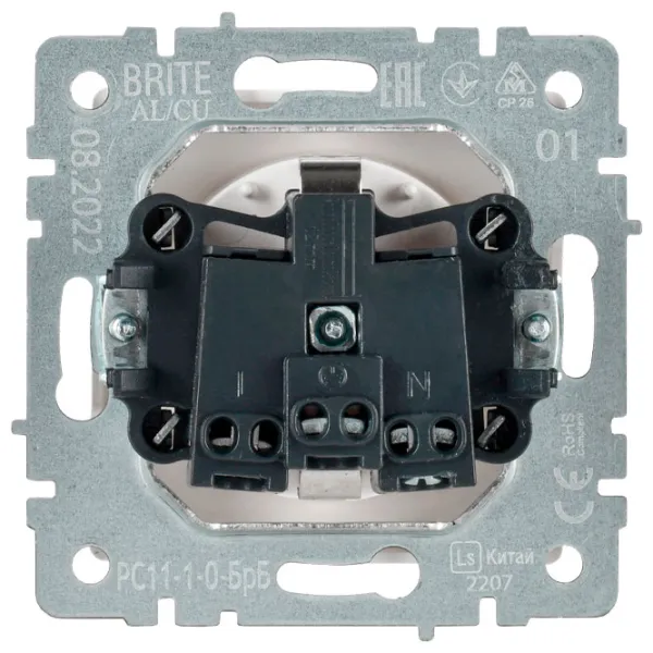 Розетка IEK BR-R11-16-K01 230 В/ Type-F/ White photo 4 Розетка IEK BR-R11-16-K01 230 В/ Type-F/ White photo 4
