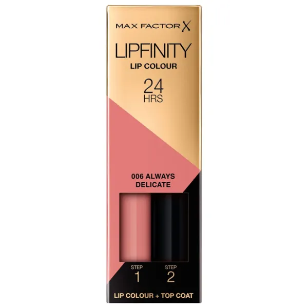 Губная помада Max Factor NEW LIPFINITY LIQUID LIPSTICK Стик с апликатором/ Нюдово-розовый photo 2