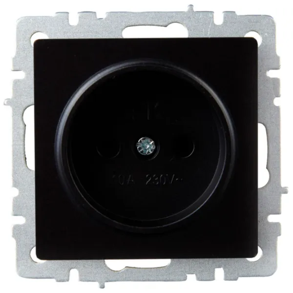 Priză IEK BR-R10-10-K02 230 V/ Type-F/ Black photo 2 Priză IEK BR-R10-10-K02 230 V/ Type-F/ Black photo 2