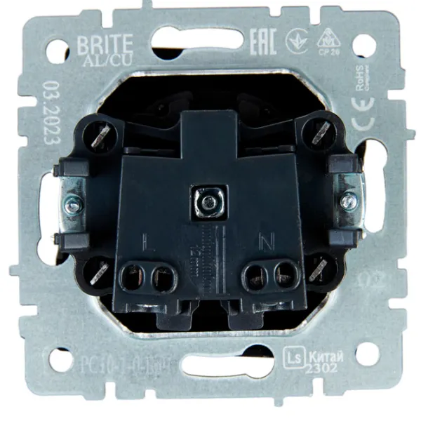 Priză IEK BR-R10-10-K02 230 V/ Type-F/ Black photo 4 Priză IEK BR-R10-10-K02 230 V/ Type-F/ Black photo 4