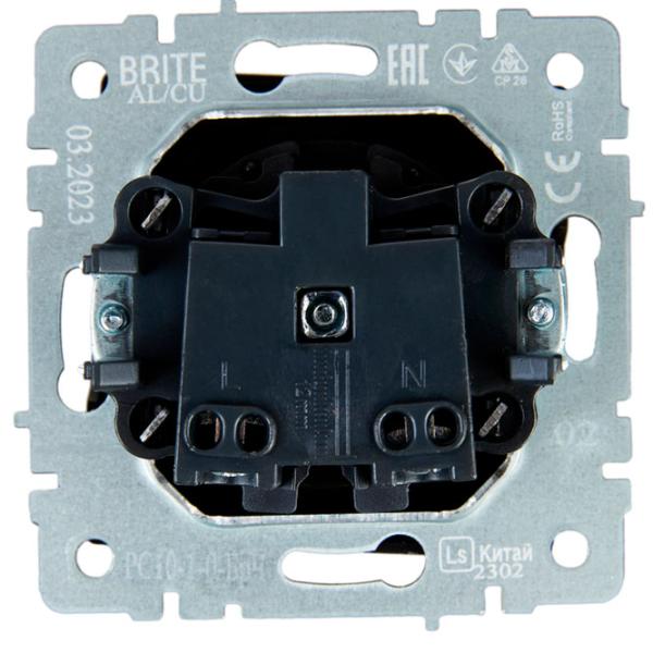 Priză IEK BR-R10-10-K02 230 V/ Type-F/ Black photo 4 Priză IEK BR-R10-10-K02 230 V/ Type-F/ Black photo 4
