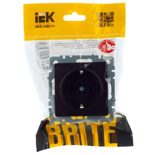 Priză IEK BR-R11-16-K02 230 V/ Type-F/ Black photo 5 Priză IEK BR-R11-16-K02 230 V/ Type-F/ Black photo 5