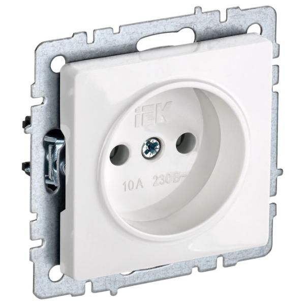 Priză IEK BR-R10-10-K01 230 V/ Type-C/ White photo 1 Priză IEK BR-R10-10-K01 230 V/ Type-C/ White photo 1