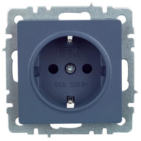 Priză IEK BR-R14-16-K35 230 V/ Type-F/ Sea wave photo 3 Priză IEK BR-R14-16-K35 230 V/ Type-F/ Sea wave photo 3