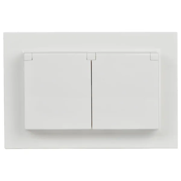 Priză IEK BR-R26-16-44-K01-F 230 V/ Type-F/ White photo 2 Priză IEK BR-R26-16-44-K01-F 230 V/ Type-F/ White photo 2