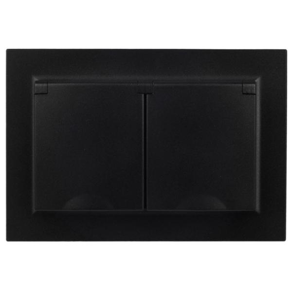 Priză IEK BR-R26-16-44-K02-F 230 V/ Type-F/ Black photo 2 Priză IEK BR-R26-16-44-K02-F 230 V/ Type-F/ Black photo 2