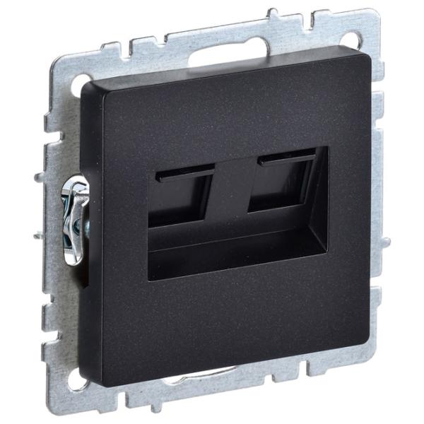 Priză IEK BR-KT20-O-1-K02 RJ-11/ Black photo 1 Priză IEK BR-KT20-O-1-K02 RJ-11/ Black photo 1
