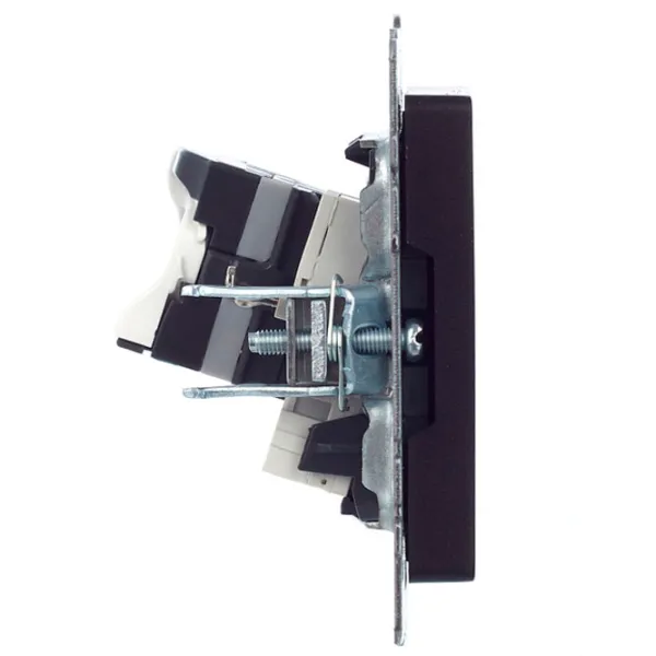 Priză IEK BR-KT20-O-1-K02 RJ-11/ Black photo 5 Priză IEK BR-KT20-O-1-K02 RJ-11/ Black photo 5