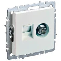 Priză IEK BR-AK20-1-K36 TV/ White