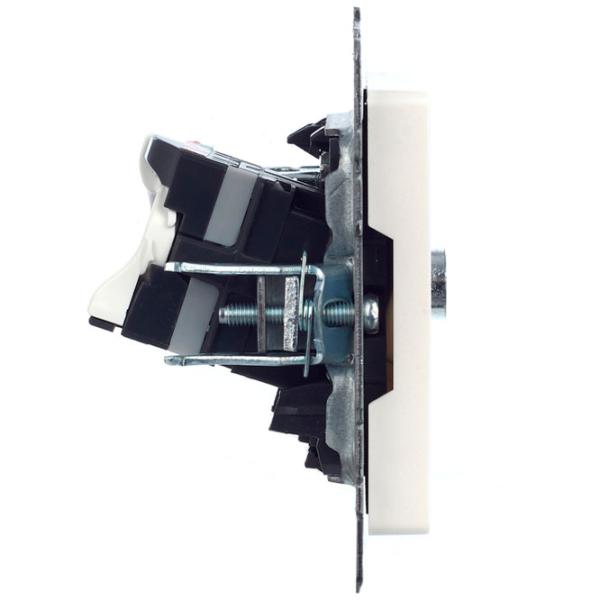 Priză IEK BR-AK20-1-K36 TV/ White photo 3