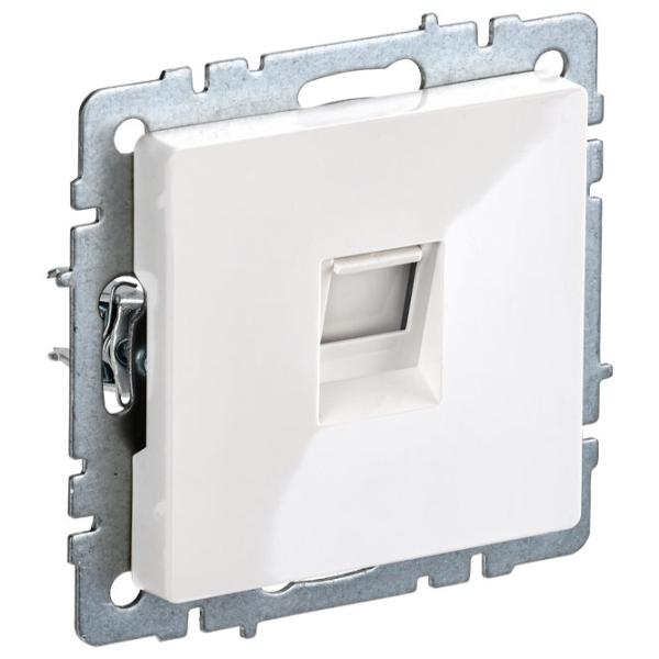 Priză IEK BR-K10-2-K01 RJ45/ White photo 1 Priză IEK BR-K10-2-K01 RJ45/ White photo 1