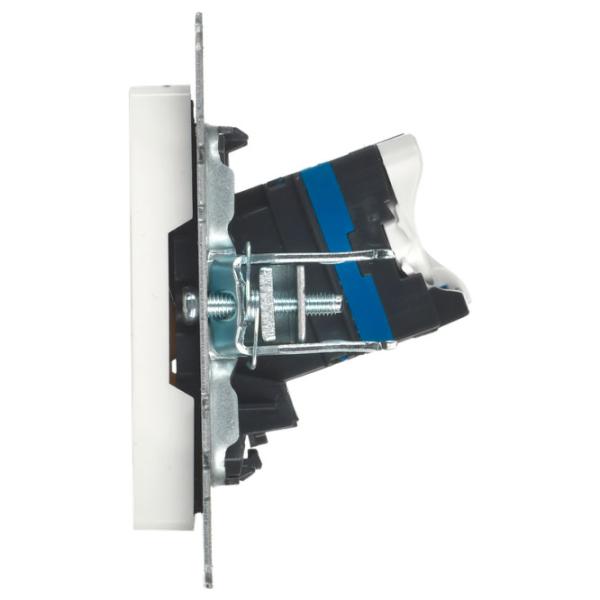Priză IEK BR-K10-2-K01 RJ45/ White photo 4 Priză IEK BR-K10-2-K01 RJ45/ White photo 4