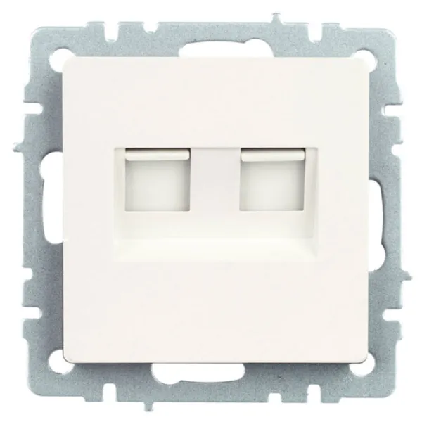 Priză IEK BR-KT20-O-1-K36 RJ-11/ White photo 2 Priză IEK BR-KT20-O-1-K36 RJ-11/ White photo 2