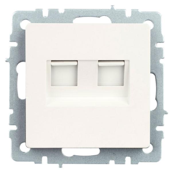 Priză IEK BR-KT20-O-1-K36 RJ-11/ White photo 2 Priză IEK BR-KT20-O-1-K36 RJ-11/ White photo 2