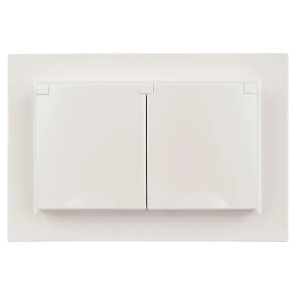 Priză IEK Brite BR-R26-16-44-K36-F 230 V/ Type-F/ White photo 2 Priză IEK Brite BR-R26-16-44-K36-F 230 V/ Type-F/ White photo 2