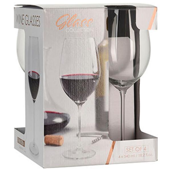 Набор стаканов EH Vinissimo 0.54л / Стекло / Прозрачный photo 2 Набор стаканов EH Vinissimo 0.54л / Стекло / Прозрачный photo 2